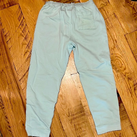 LoveShackFancy Distressed joggers - Picture 3 of 3